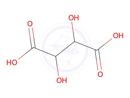 Chemical structure of Cysteamine Bitartrate