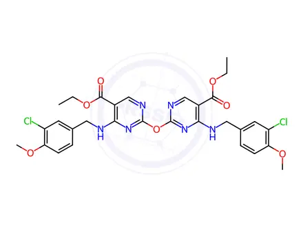Chemical structure of Avanafil Impurity 250
