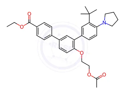 Chemical structure of Trifarotene Impurity 3