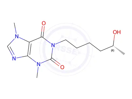 Chemical structure of (R)-Lisofylline