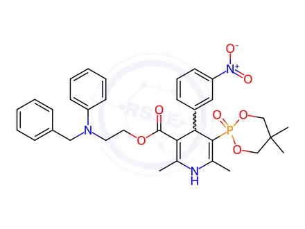 Chemical structure of Efonidipine