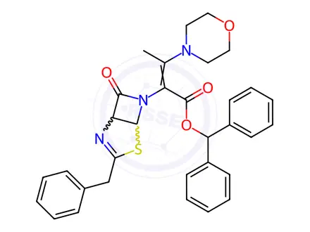 Chemical structure of Ceftaroline Fosamil Impurity 28