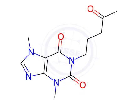 Chemical structure of Propentofylline Impurity 64