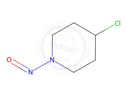 Chemical structure of 4-Chloro-N-nitrosopiperidine