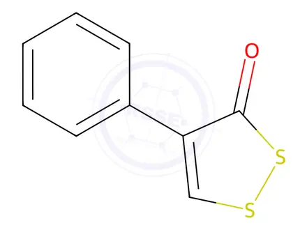 Chemical structure of 4-Phenyl-3H-1,2-dithiol-3-one