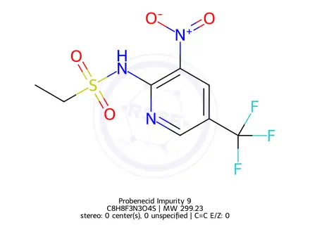 Chemical structure of Probenecid Impurity 9