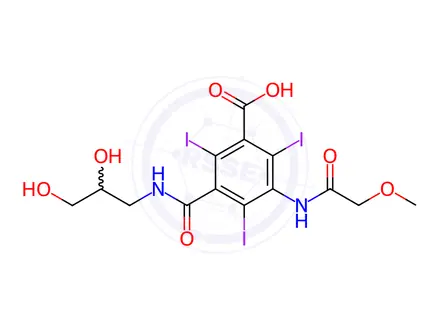 Chemical structure of Iopromide EP Impurity H