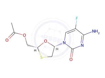 Chemical structure of Emtricitabine Impurity 32