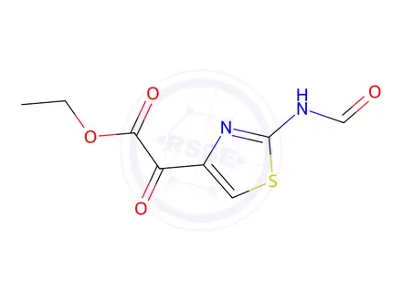 Chemical structure of Ethyl 2-(2-Formamidothiazol-4-yl)-2-oxoacetate