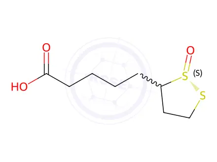Chemical structure of Thioctic Acid Impurity 142
