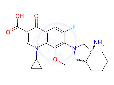 Chemical structure of Moxifloxacin Impurity 259