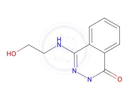 Chemical structure of 4-[(2-Hydroxyethyl)amino]-2-methyl-1(2H)-phthalazinone