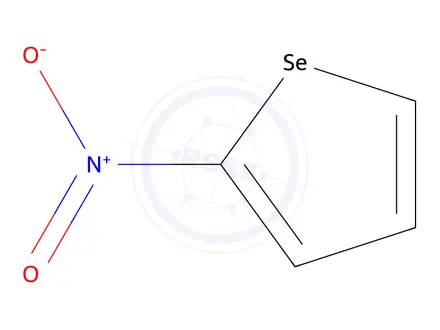 Chemical structure of 2-nitroselenophene