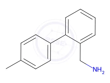 Chemical structure of (4'-Methyl-[1,1'-biphenyl]-2-yl)methanamine