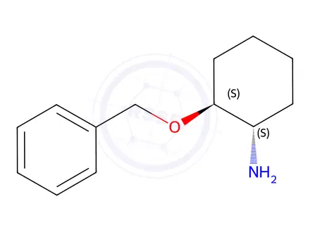 Chemical structure of (1S,2S)-2-(Benzyloxy)cyclohexanamine