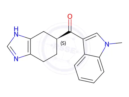 Chemical structure of (S)-Ramosetron