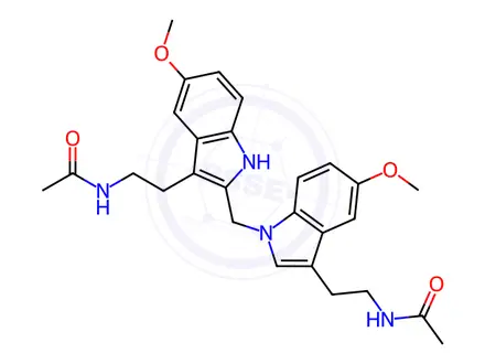 Chemical structure of Melatonin Impurity 81
