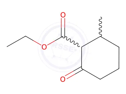 Chemical structure of Ethyl 2-methyl-6-oxocyclohexanecarboxylate