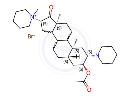 Chemical structure of Vecuronium Bromide Impurity 20