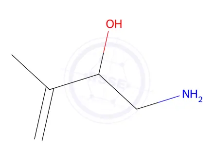 Chemical structure of 1-Amino-3-methylbut-3-en-2-ol