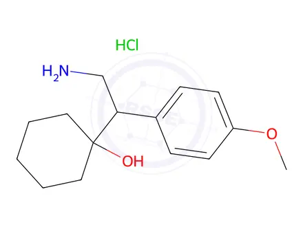 Chemical structure of Venlafaxine EP Impurity C HCl