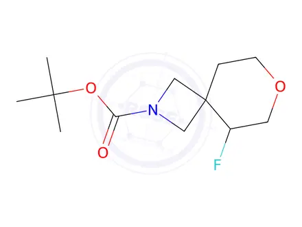 Chemical structure of Tert-butyl 5-fluoro-7-oxa-2-azaspiro[3.5]Nonane-2-carboxylate