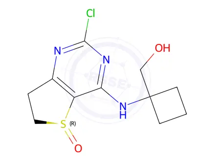 Chemical structure of Nerandomilast impurity 23