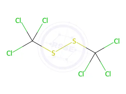 Chemical structure of Bis(Trichloromethyl) Disulphide