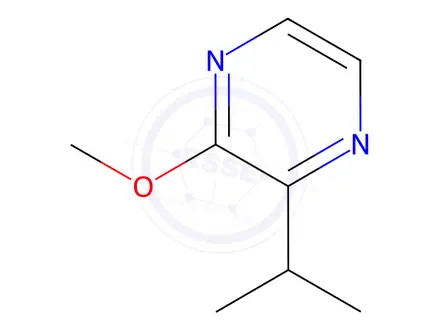 Chemical structure of 2-Isopropyl-3-methoxypyrazine