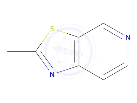 Chemical structure of 2-Methylthiazolo[5,4-c]pyridine