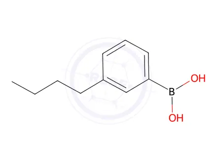 Chemical structure of (3-Butylphenyl)boronic acid