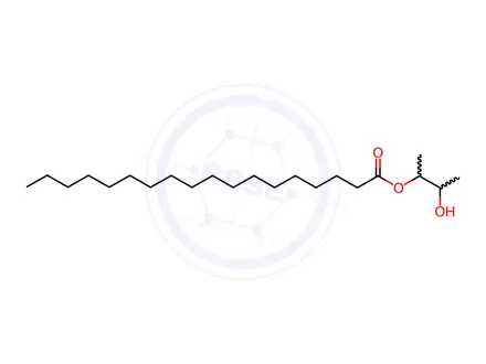Chemical structure of Stearic acid 2-hydroxy-1-methylpropyl ester