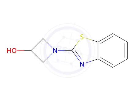 Chemical structure of 1-(benzo[d]thiazol-2-yl)azetidin-3-ol