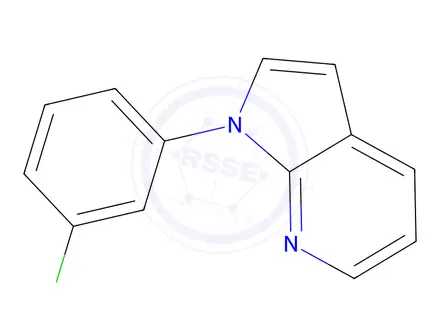 Chemical structure of 1-(3-chlorophenyl)-1H-pyrrolo[2,3-b]pyridine