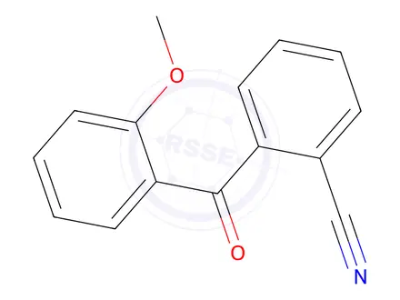 Chemical structure of 2-(2-Methoxybenzoyl)benzonitrile