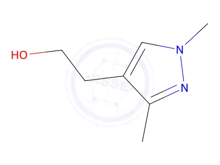 Chemical structure of 2-(1,3-dimethyl-1H-pyrazol-4-yl)ethan-1-ol