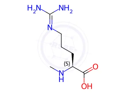 Chemical structure of N2-Methyl-L-arginine