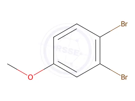 Chemical structure of 3,4-Dibromoanisole