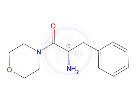 Chemical structure of (S)-2-Amino-1-morpholino-3-phenylpropan-1-one