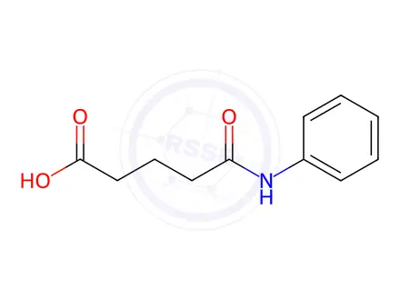 Chemical structure of Glutaranilic Acid