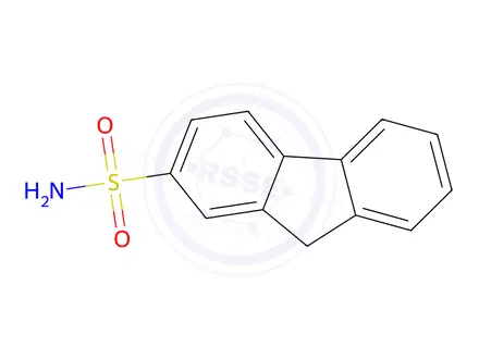 Chemical structure of 9H-fluorene-2-sulfonamide