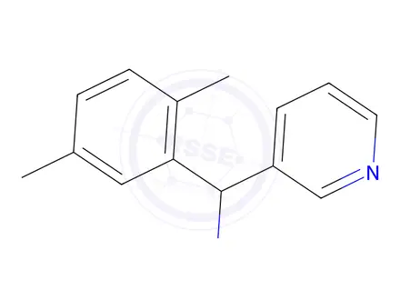 Chemical structure of (2,5-Dimethylphenyl)(pyridin-3-yl)methanamine