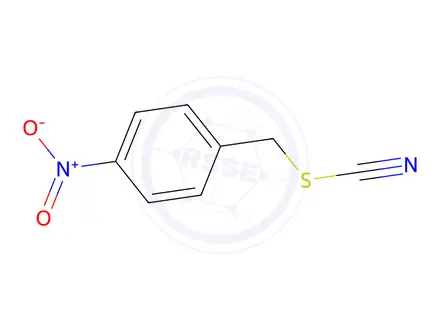 Chemical structure of 4-Nitrobenzyl Thiocyanate