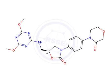 Chemical structure of Rivaroxaban Impurity 165