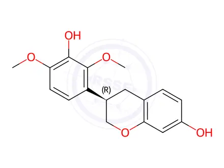 Chemical structure of (R)-Mucronulatol