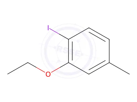 Chemical structure of 2-Ethoxy-1-iodo-4-methylbenzene