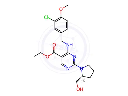 Chemical structure of Avanafil Impurity 264