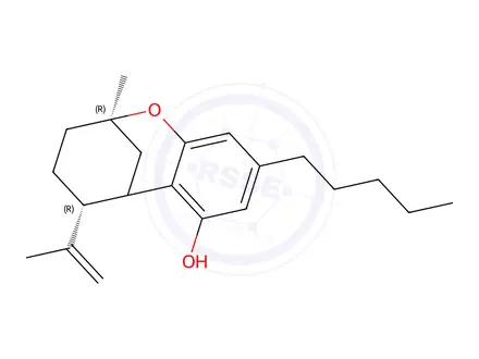 Chemical structure of Δ8-Isotetrahydrocannabinol