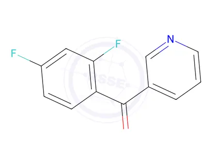 Chemical structure of 3-(2,4-difluorobenzoyl)pyridine