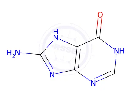 Chemical structure of Mercaptopurine Impurity 7